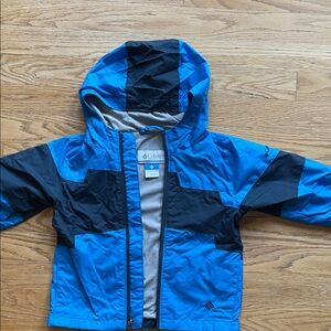 Columbia Two-Tone Blue and Black Jacket